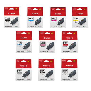 CANON PFI-5100 10 COLOR PACK