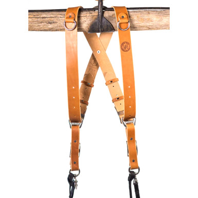HOLD FAST MONEY MAKER LEATHER CAMERA STRAP - MEDIUM (BRIDLE TAN)