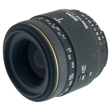 USED SIGMA 50MM F2.8 EX DG MACRO (NIKON F)