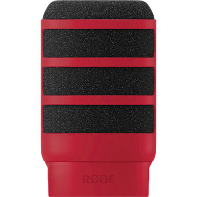 RODE WS14 POP FILTER FOR POD MIC (RED)
