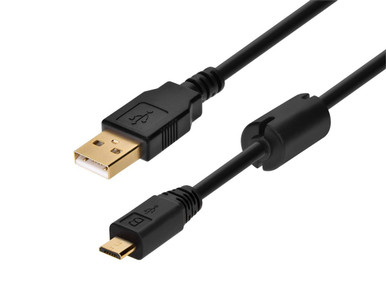 USB-A TO MICRO USB-B 2.0 5-PIN CABLE (3FT)