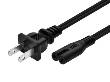 AC POWER CORD NON-POLARIZED (3FT)