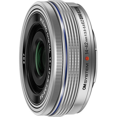OM SYSTEM M.ZUIKO ED 14-42MM F3.5-5.6 EZ (SILVER)
