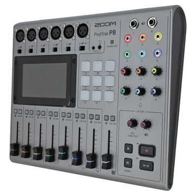 USED ZOOM PODTRAK P8 PODCAST RECORDER