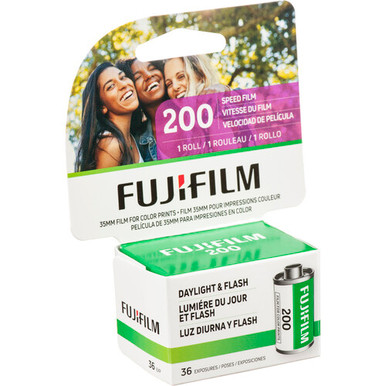 FUJIFILM COLOR 200 COLOR PRINT FILM (135-36EXP)