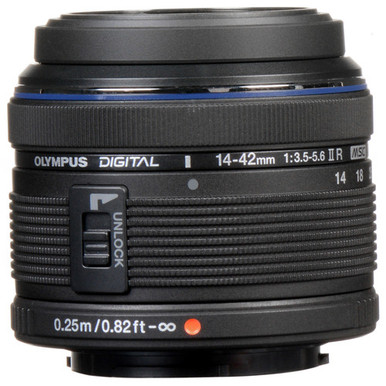 OM SYSTEM M.ZUIKO 14-42mm F3.5-5.6 II R (BLACK)
