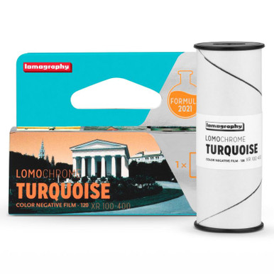 LOMOGRAPHY 2021 LOMOCHROME TURQUOISE - ISO 100-400 (120 ROLL EACH)