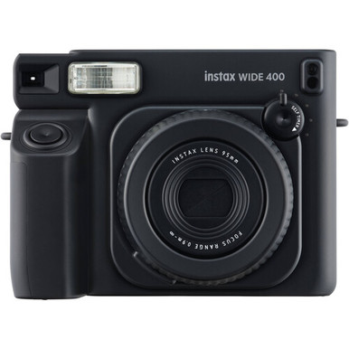 FUJIFILM INSTAX WIDE 400 INSTANT CAMERA (BLACK)
