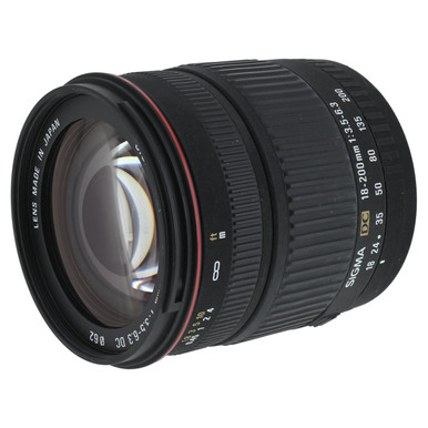 USED SIGMA 18-200MM F3.5-6.3 DC (CANON)