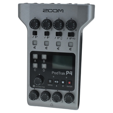 USED ZOOM PODTRAK P4 PODCAST RECORDER