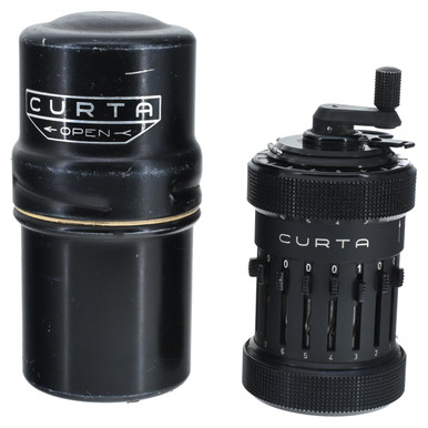 USED CURTA TYPE I MECHANICAL CALCULATOR
