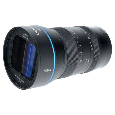 USED SIRUI 24MM F2.8 ANAMORPHIC LENS (FUJIFILM X)