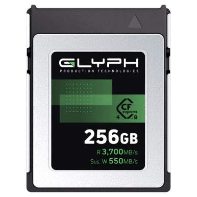 GLYPH CAPTURE+ CFEXPRESS TYPE B 4.0 MEMORY CARD (256GB)