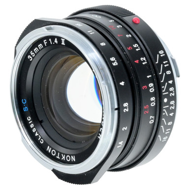USED VOIGTLANDER 35MM F1.4 NOKTON II SC (LEICA-M)