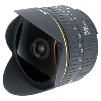 USED SIGMA 15MM F2.8 EX DG FISHEYE (NIKON F)