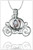 Cinderella Carriage Sterling Silver Pearl Cage - ©PearlsIsland