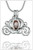 CINDERELLA CARRIAGE pearl in cage necklace - ©PearlsIsland.com
