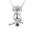 Owl pearl in cage necklace - ©PearlsIsland.com