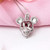 Mickey Mouse Caged Pearl Necklace - ©PearlsIsland.com