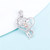 Entangled Rose in Hearts necklace cage for pearl, Great valentines day gifts - ©PearlsIsland.com