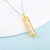 Long Sterling Silver Pearl Cage Yellow Gold Plated