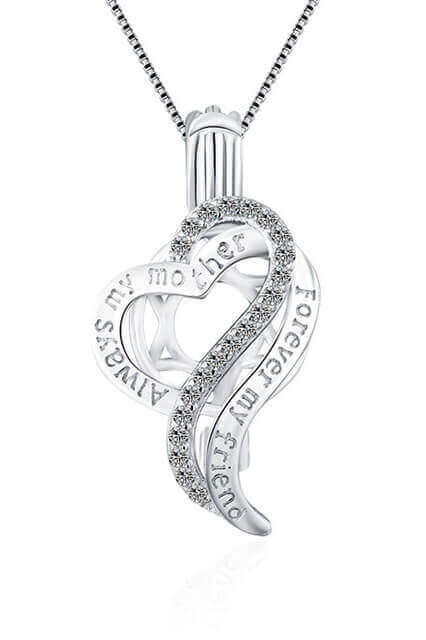 S925 Sterling Silver Crown Cage Pendant Findings Pearl Jewelry Accessory Women D