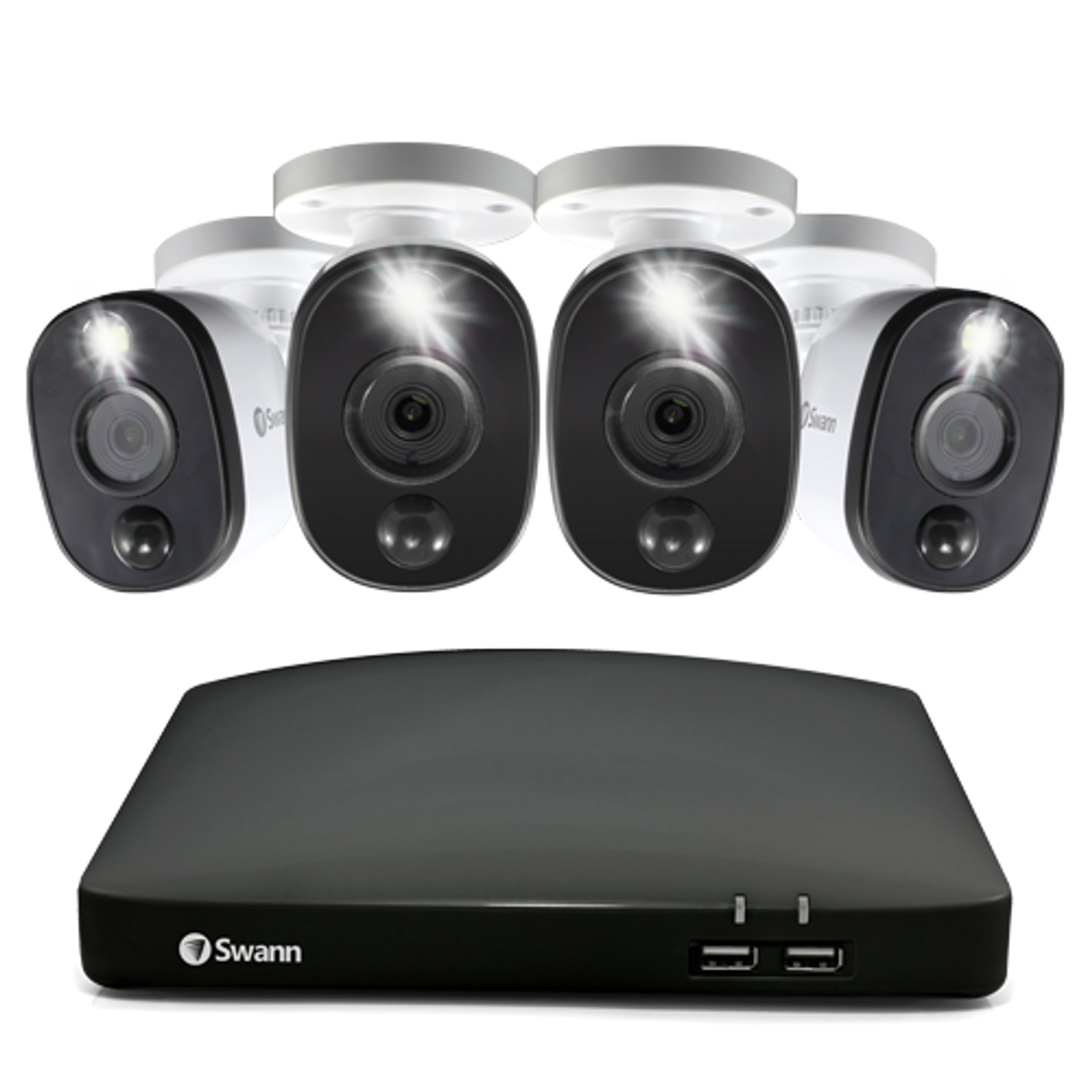 Swann 4CH DVRシステム 1TB 防犯カメラ SWDVK-446804 Amazon.co