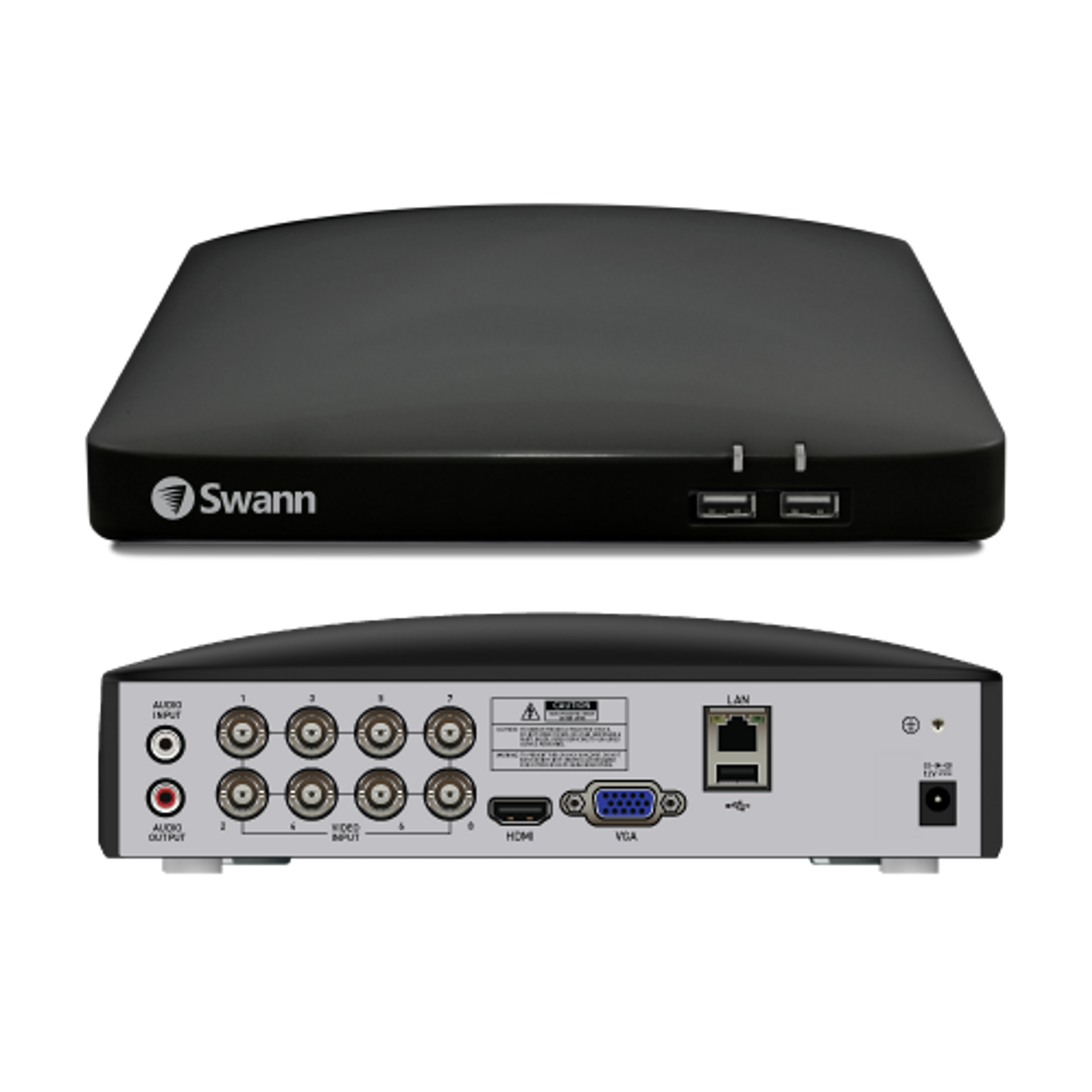 Home 4 Camera 8 Channel 1080p Full HD DVR 1TB HDD Security