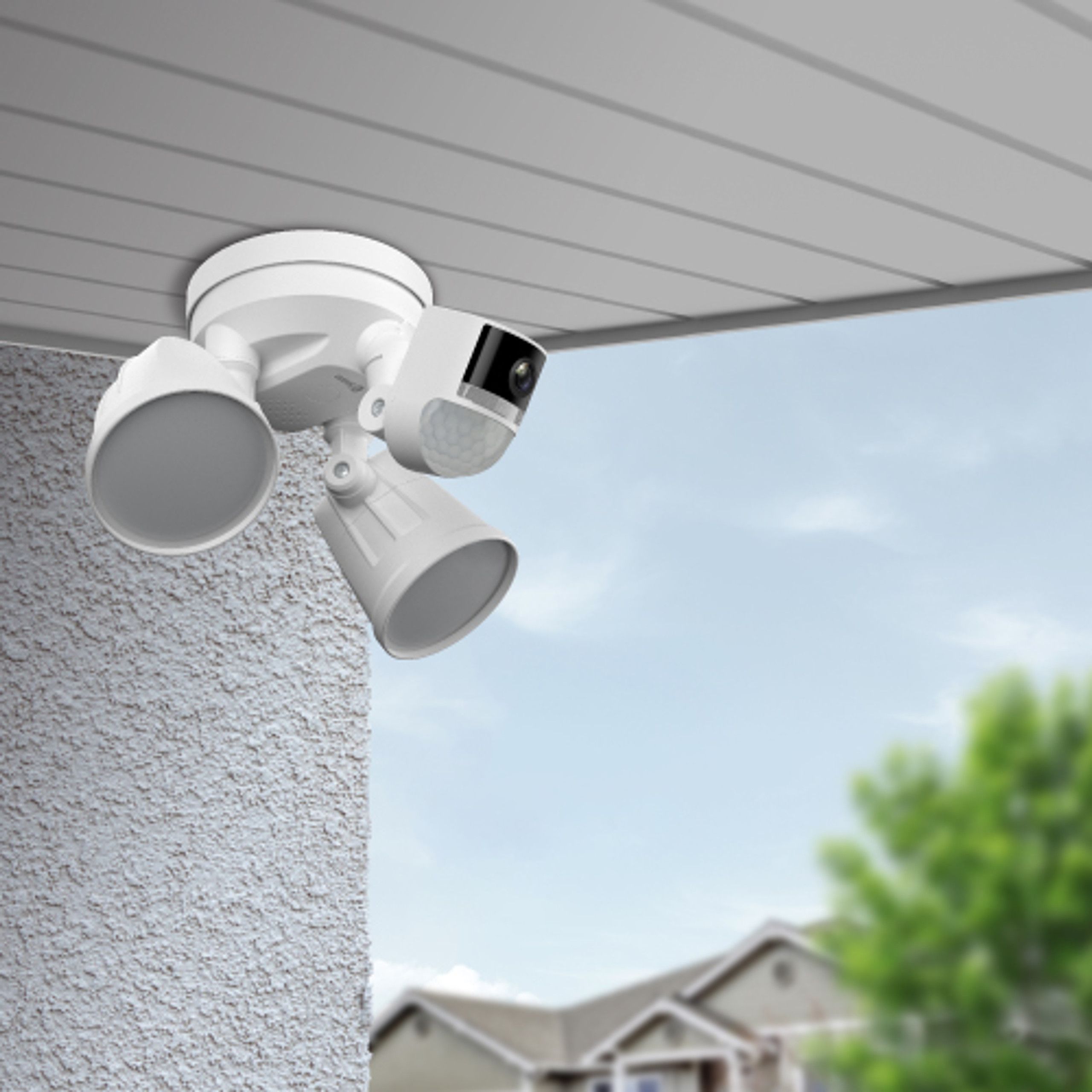 新品　Swann Floodlight Security フロードライトカメラ 4K Floodlight Security Camera | Swann Security