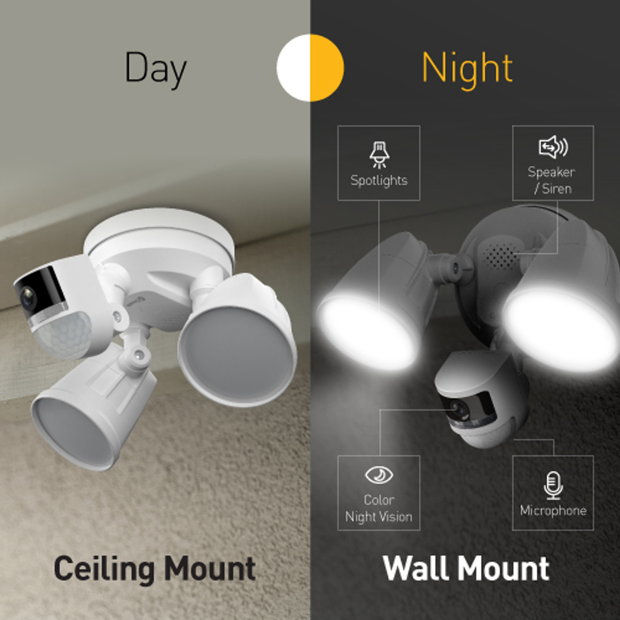 4K Floodlight Security Camera | Swann Security