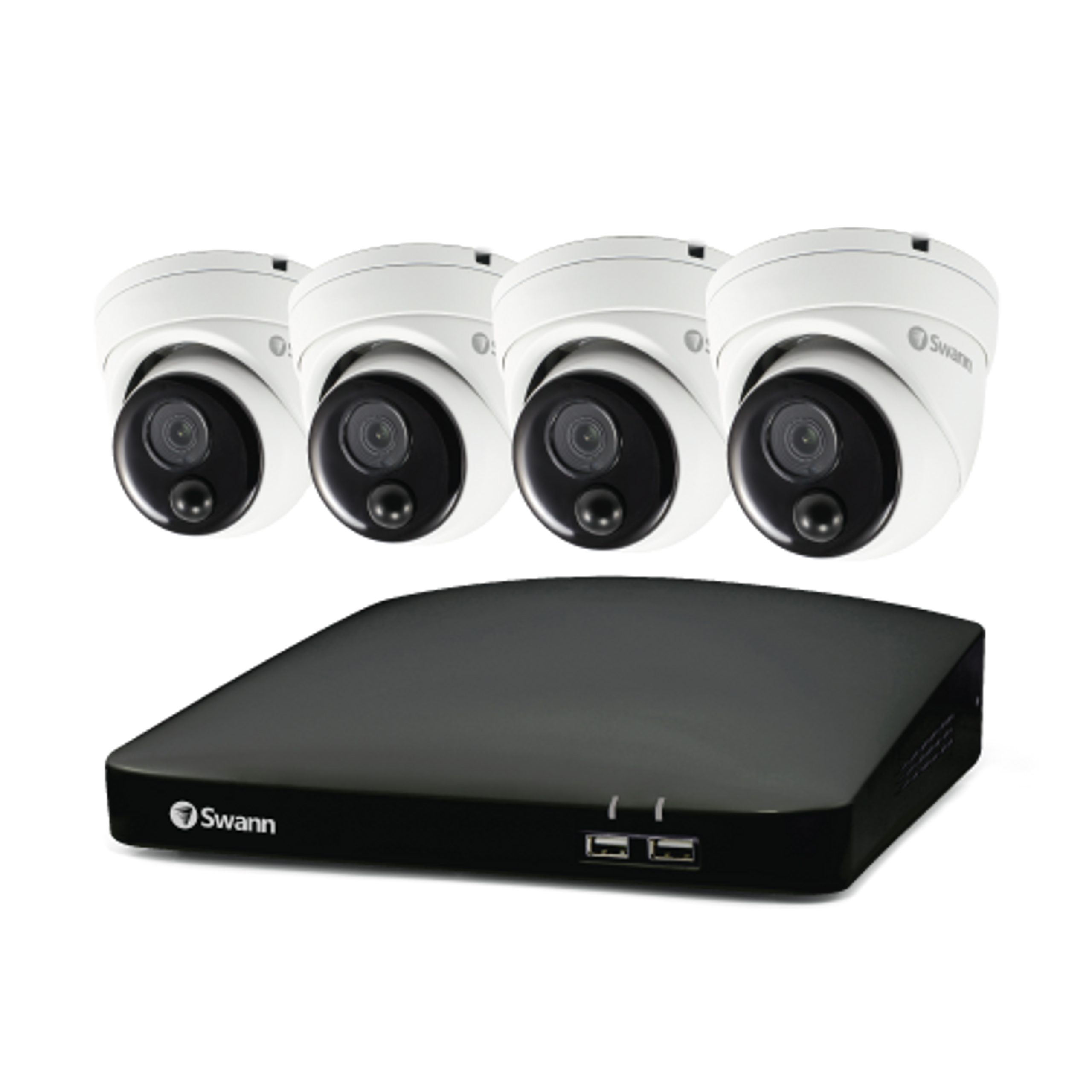 Swann Smart Security System 1080P 4カメラ 4 Camera 4 Channel 1080p Full HD DVR Security System