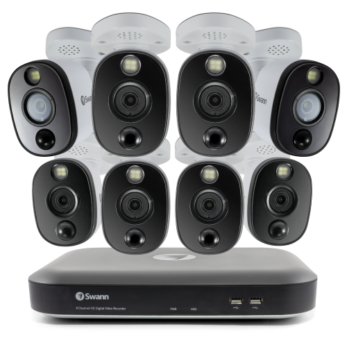 8 Camera 8 Channel 4K Ultra HD DVR Security System 8 Camera 8 Channel 4K Ultra HD DVR Security System