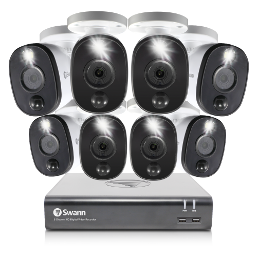 8-Camera 8-Channel 1080p DVR Security System | Swann Security