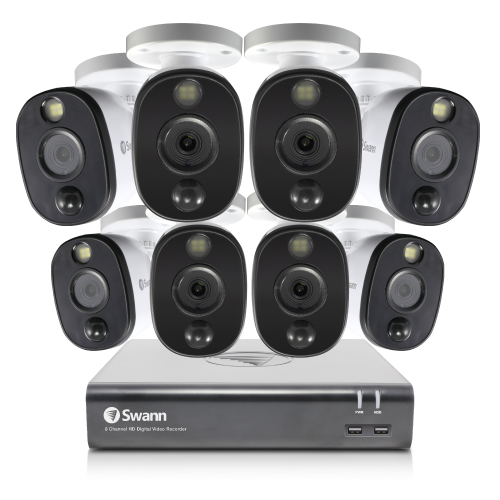 8-Camera 8-Channel 1080p DVR Security System | Swann Security