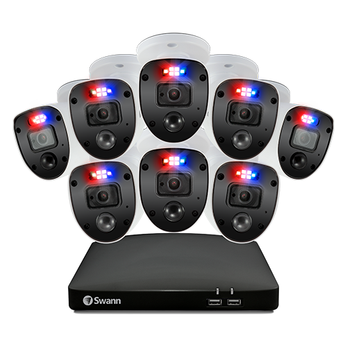 Home 8 Camera 8 Channel 1080p Full HD DVR Security System