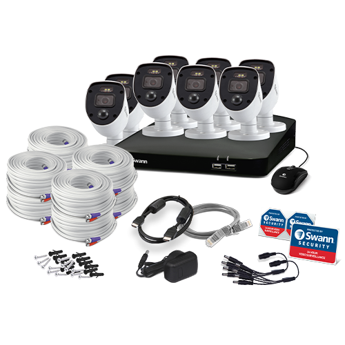 Home 8 Camera 8 Channel 1080p Full HD DVR Security System