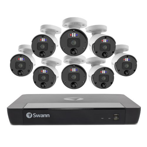 8 Camera 16 Channel 4K Ultra HD Pro Professional NVR Security System