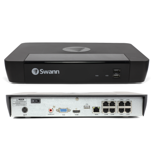 6 Camera 8 Channel 4K Ultra HD Professional NVR Security System