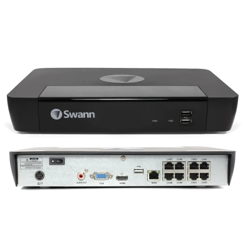 Master Series 4K HD 6 Camera 8 Channel NVR Security System