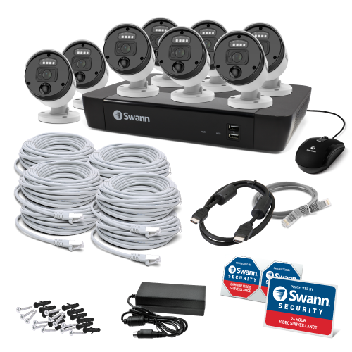 Master Series 4K HD 8 Camera 8 Channel NVR Security System Master Series 4K HD 8 Camera 8 Channel NVR Security System