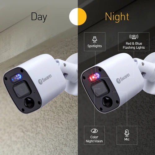 Home 1080p Full HD DVR Audio/Video Add-On Security Camera - SWPRO