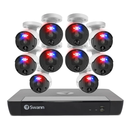 10 Camera 16 Channel 12MP Pro Professional NVR Security System