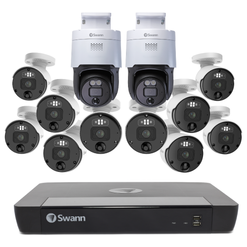 12 Camera 16 Channel 12MP Professional Professional NVR Security