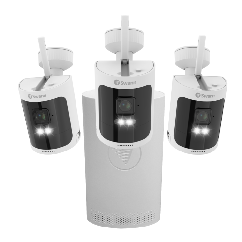 AllSecure600™ 3 Camera 8 Channel 2K Wire-Free HD Wireless NVR