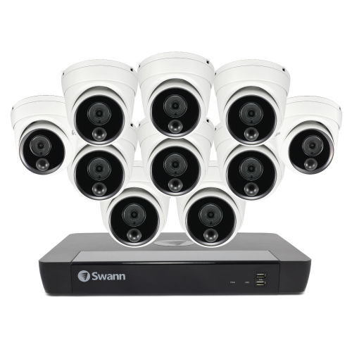 Master-Series 10 Camera 16 Channel NVR Security System