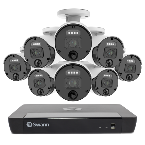 Master Series 4K HD 8 Camera 16 Channel NVR Security System