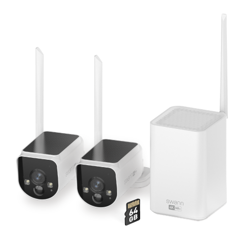MaxRanger4K™ Solar Camera Security System with Longest Range Wireless SWNVK-MR4KSD2 MaxRanger4K™ Solar Camera Security System with