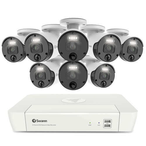 Master Series 4K HD 8 Camera 8 Channel NVR Security System