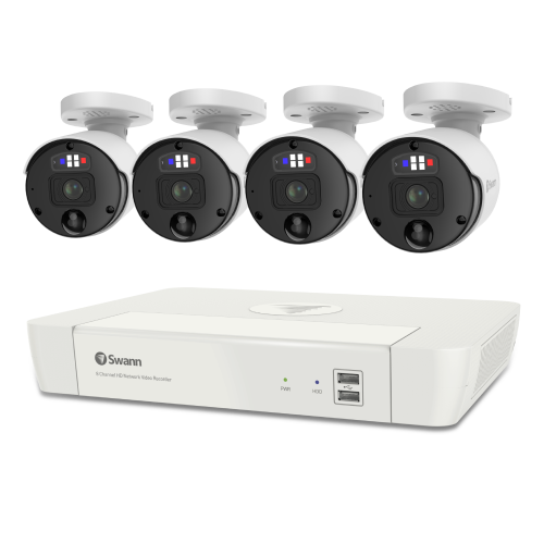 4 Camera 8 Channel 4K Ultra HD Professional Professional NVR