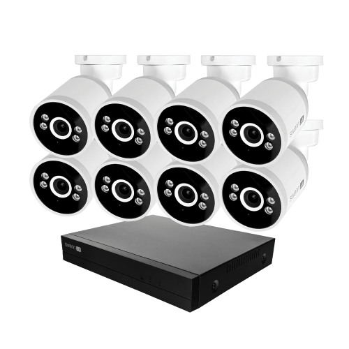 AdvancedX™ 4K Wired NVR Security System with 24/7 Recording